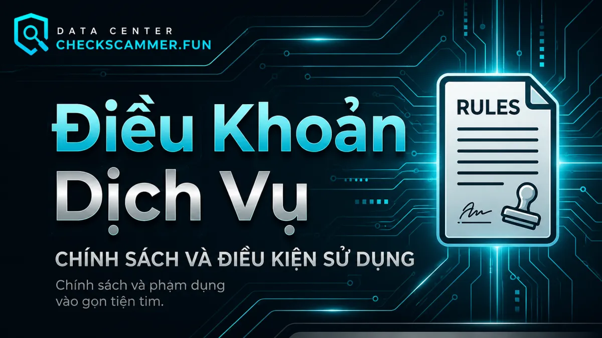 Điều Khoản Chính Sách Vui Lòng Đọc